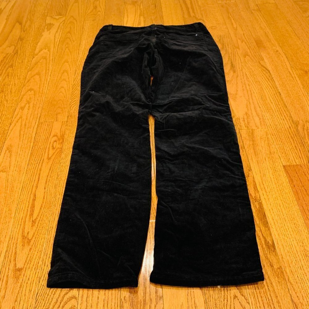 Rafaella Size 12 Black Corduroy Pants Bootcut Women’s Stretch - Picture 4 of 16